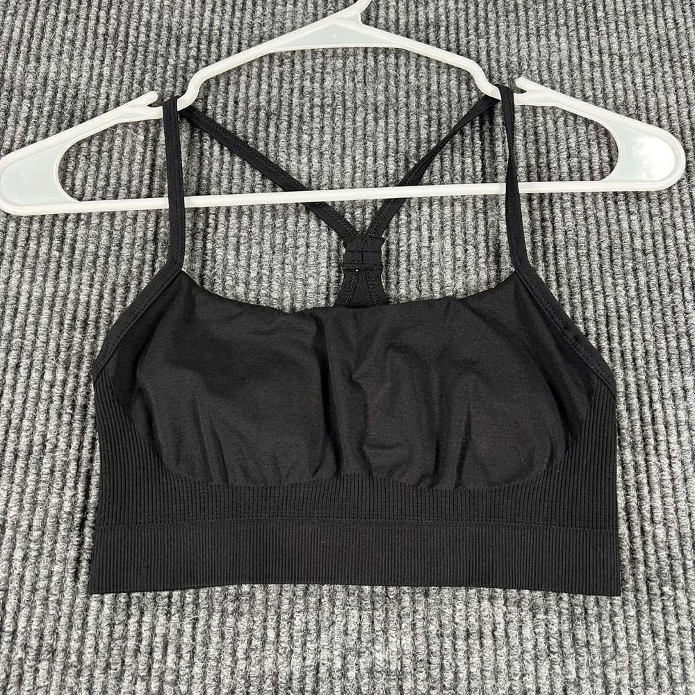 Sweaty Betty Sports Bra Womens Small Black Casual Workout Active Gym Run‎ Lift